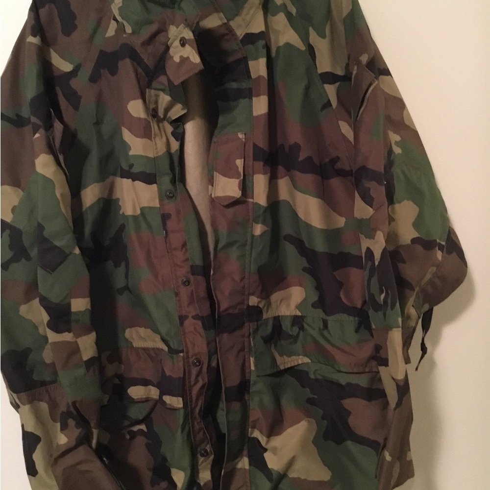 Gore-Tex Camouflage Military Field Jacket